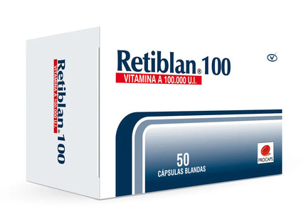 Retiblan 100 Mg 50 Capsulas