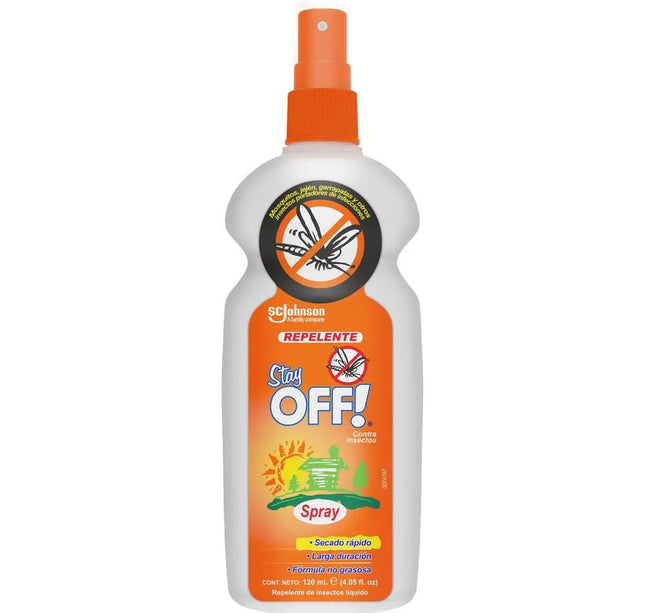 Repelente Stay Off Spray Adultos 120 Ml