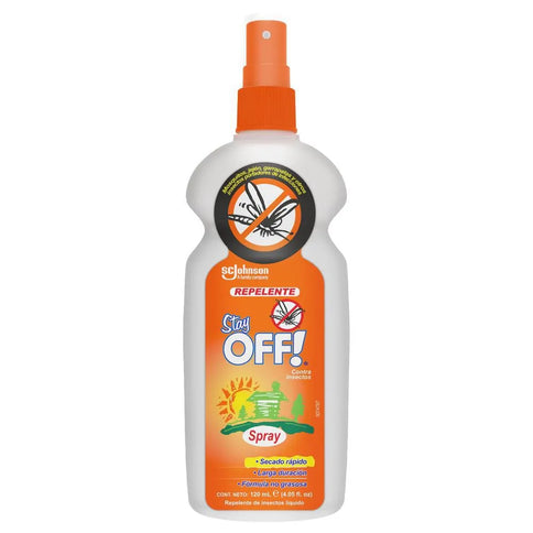 Repelente Stay Off Spray Adultos 120 Ml