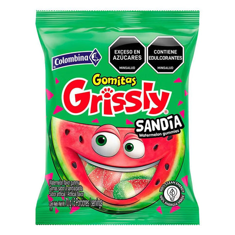 Gomas Grissly Sandia 70 Gr