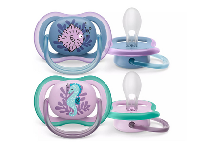 2 Chupo Entre.Avent Air Pack Niña 6-18 M
