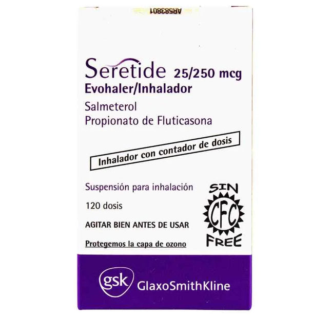 Seretide 25/250M 120 Dosis
