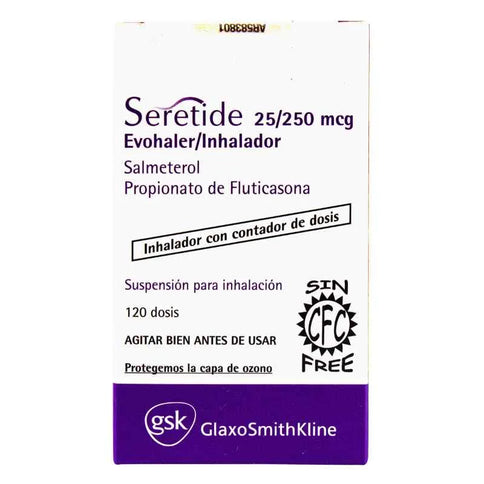 Seretide 25/250M 120 Dosis