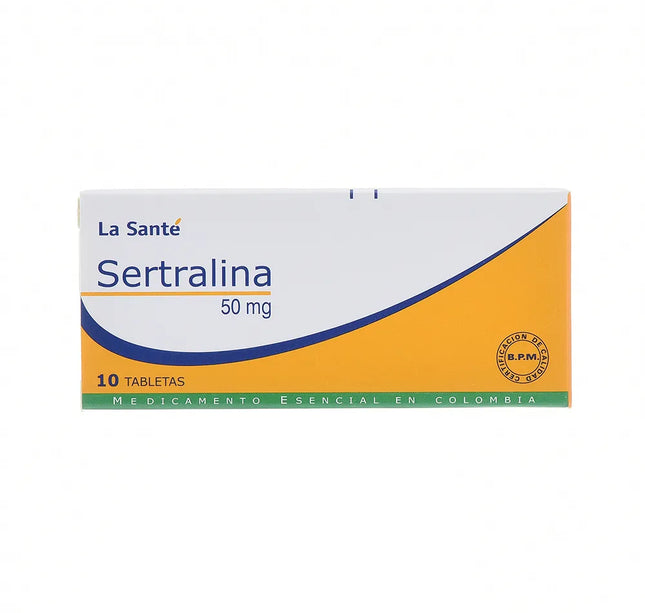 Sertralina 50 Mg 10 Tabletas LS