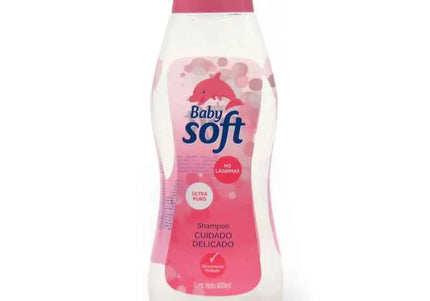 Shampoo Baby Soft Cuidado Delicado 800 Ml