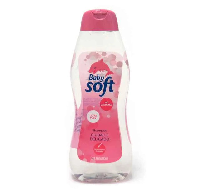 Shampoo Baby Soft Cuidado Delicado 800 Ml