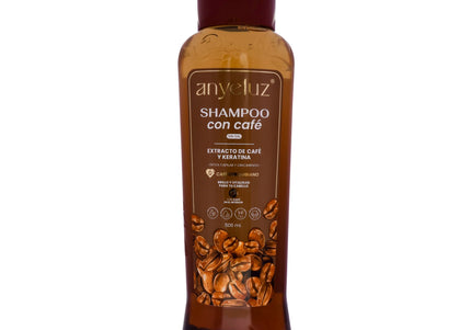 Shampoo Cafe Y Keratina Anyeluz 500Ml