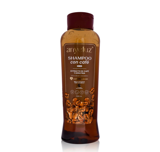 Shampoo Cafe Y Keratina Anyeluz 500Ml