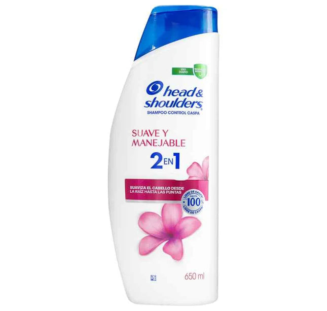 Shampoo Head-Shoulders 2 1 Suave Manejable 650 Ml