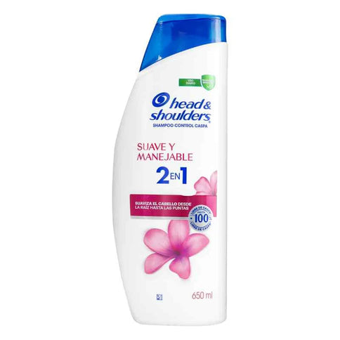 Shampoo Head-Shoulders 2 1 Suave Manejable 650 Ml