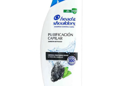 Shampoo Head-Shoulders Purificación Capilar Carbon A.650Ml