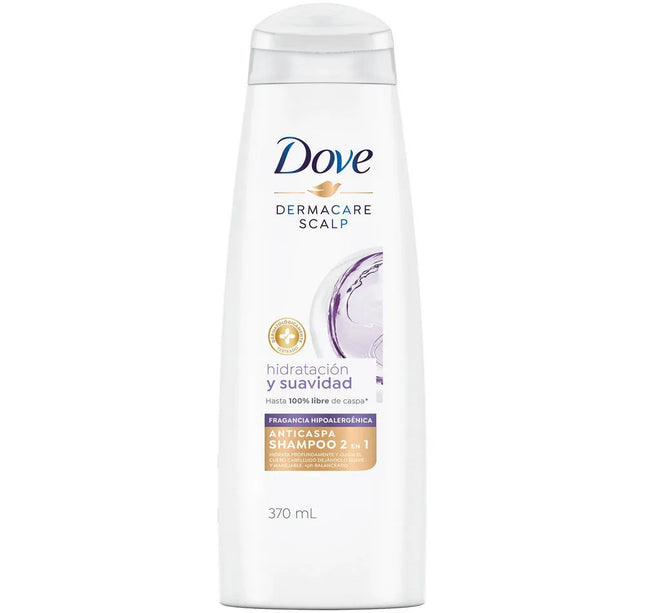 Shampoo Dove Hidratacion Y Suavidad 370 Ml