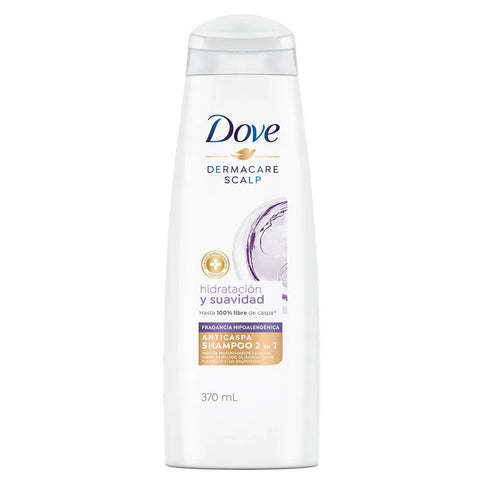 Shampoo Dove Hidratacion Y Suavidad 370 Ml