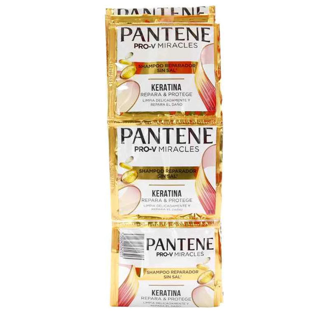 Shampoo Pantene Keratina 18Ml 12Sbs