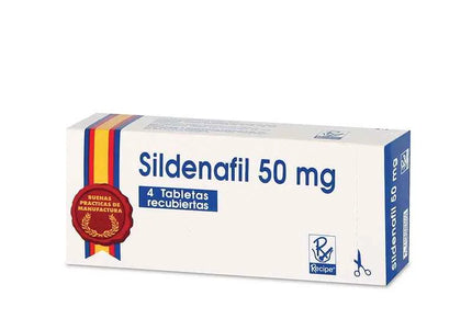 Sildenafil 50 Mg 4 Tabletas Rc