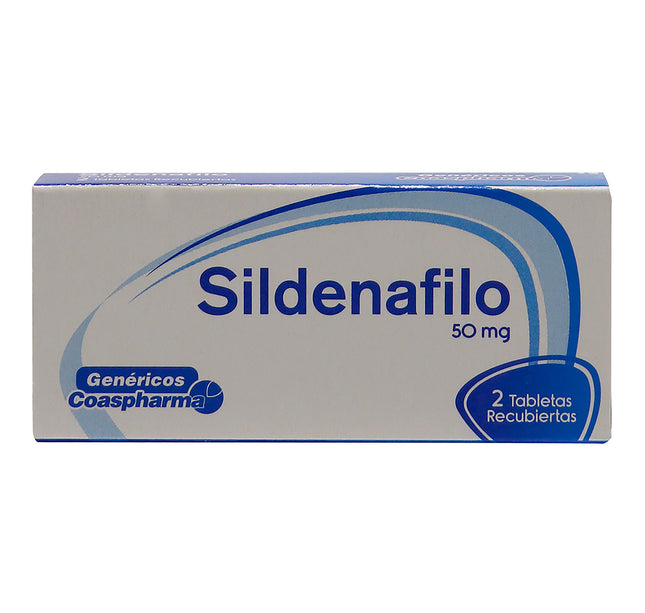 Sildenafil 50 Mg 2 Tabletas Coa