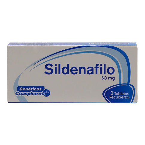 Sildenafil 50 Mg 2 Tabletas Coa