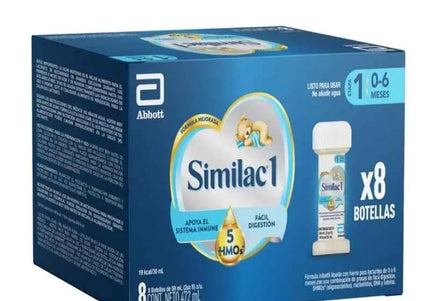 Similac 1 5Hmos 59 Ml 8 Botellas