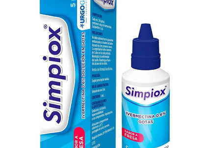 Simpiox 0.6%  Ivermectina Gotas 5 Ml