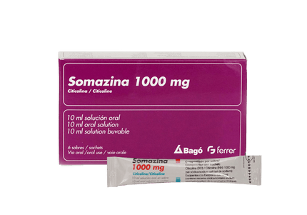 Somazina 1000 Mg Solución Oral 6 Sobres