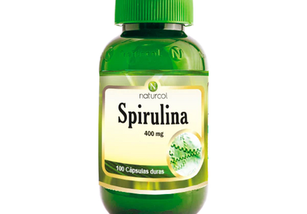 Spirulina 400 Mg 100 Capsulas Naturcol