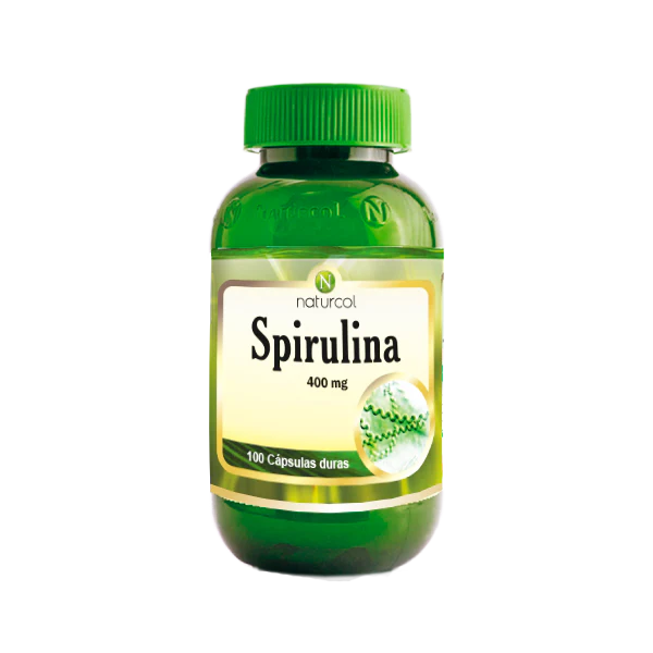 Spirulina 400 Mg 100 Capsulas Naturcol