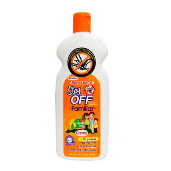 Repelente Stay Off Crema 200 Ml