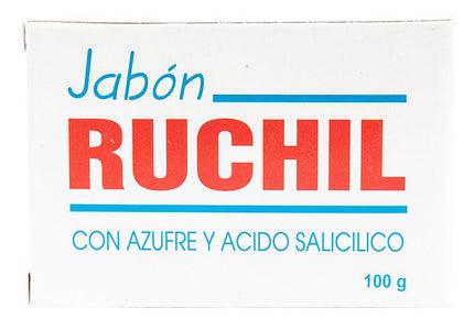 Jabon Ruchil Azufre Acido Salicilico 100G