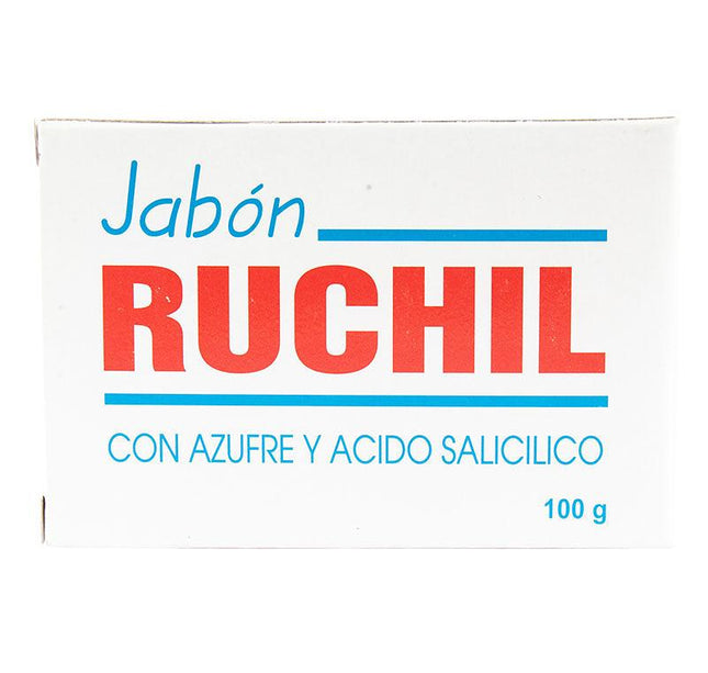 Jabon Ruchil Azufre Acido Salicilico 100G