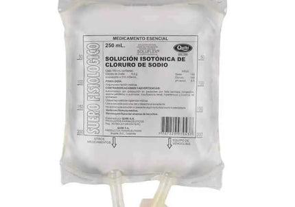 Suero Fisiologico Quibi Bolsa 250 Ml