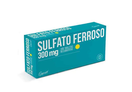 Sulfato Ferroso 300 Mg 300 Tabletas
