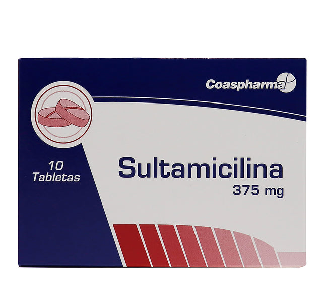 Sultamicilina 375 Mg 10 Tbs Coa