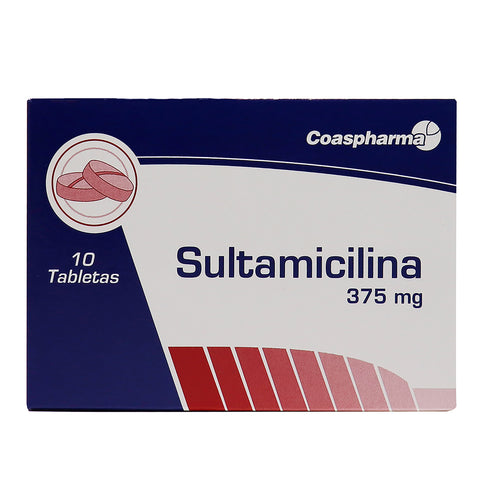 Sultamicilina 375 Mg 10 Tbs Coa