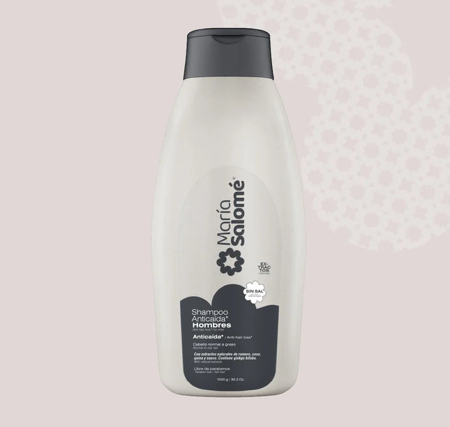 Shampoo Maria Salome Hombres Anticaída 1000 Ml