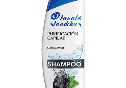 Shampoo Head-Shoulders Purificación Capiral Carbon Activado 180 Ml