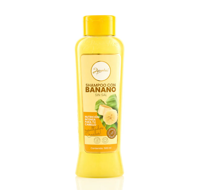 Shampoo Con Banano Anyeluz 500Ml