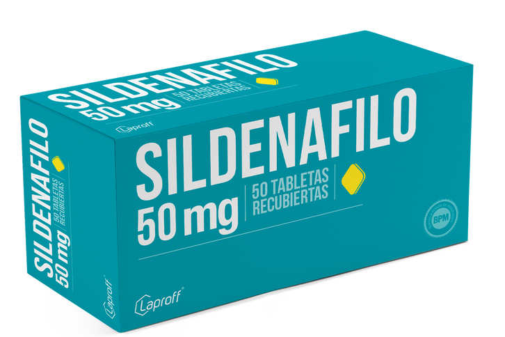 Sildenafilo 50 Mg 50 Tabletas