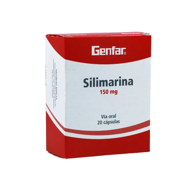 Silimarina 150 Mg 20 Capsulas Gf