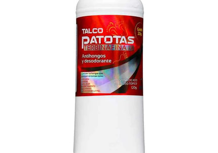 Talco Patotas (Terbinafina) 120 Gr