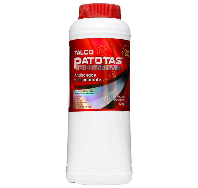 Talco Patotas (Terbinafina) 120 Gr