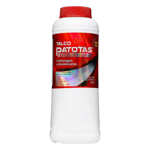 Talco Patotas (Terbinafina) 120 Gr