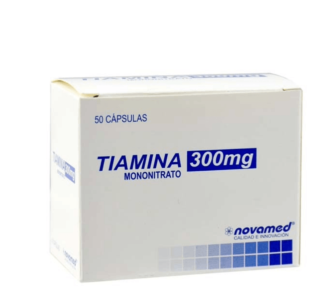 Tiamina 300 Mg 50 Capsulas