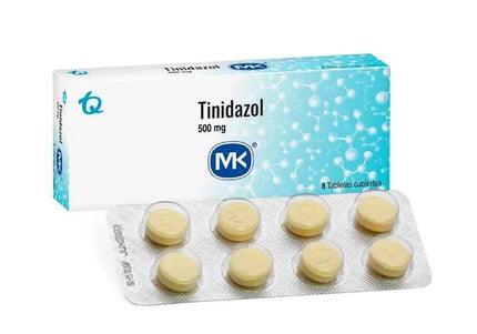Tinidazol 500 Mg 8 Tabletas Mk
