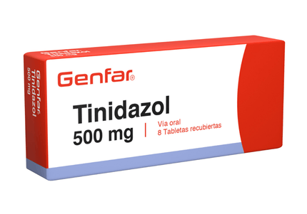 Tinidazol 500 Mg 8 Tabletas Gf