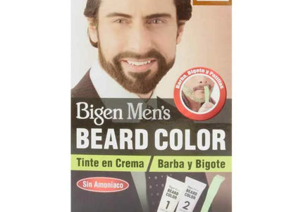 Tinte Bigen Mens Barba Castaño Medio B105