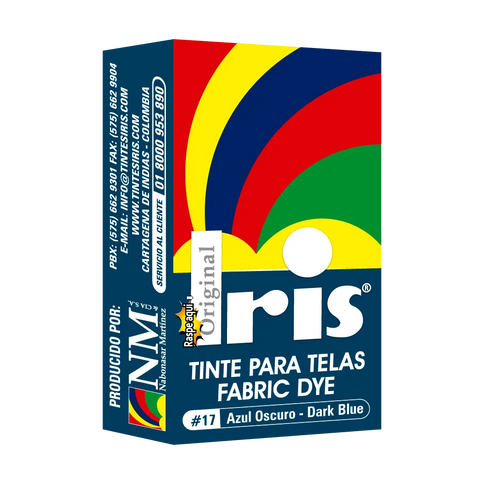 Tinte Iris 17 Azul Oscuro 9 Gr 12 Unidades
