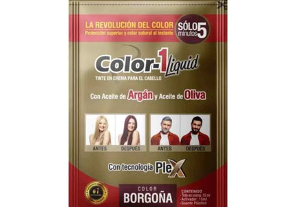 Tintura Borgona 15Ml+Activador 15Ml Color-1