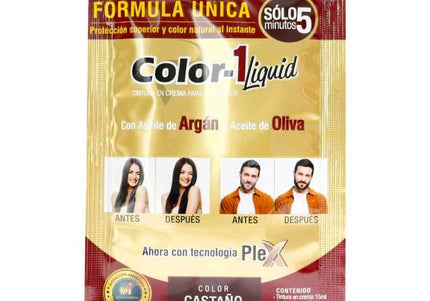 Tintura Castaño 15Ml+Activador Color-1 15Ml