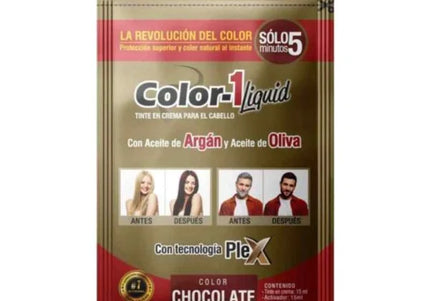Tintura Chocolate 15Ml+Activador 15Ml Color-1