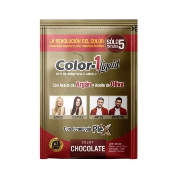 Tintura Chocolate 15Ml+Activador 15Ml Color-1